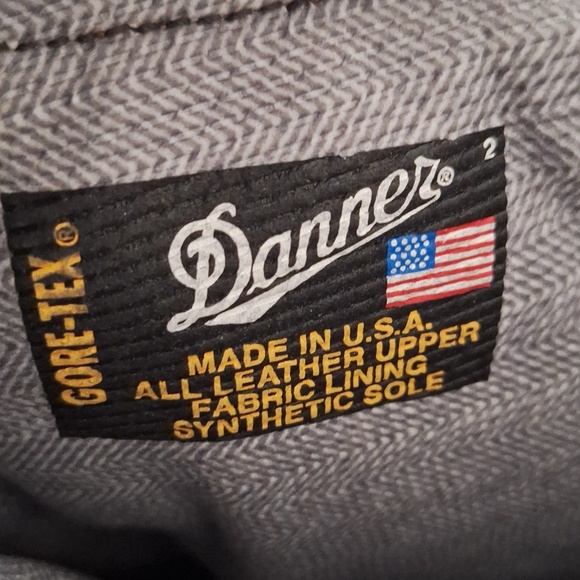 Danner Acadia Boots A Classic USA Made A Full Grain Leather Steel Toe Size 7 1/2 - Picture 10 of 11